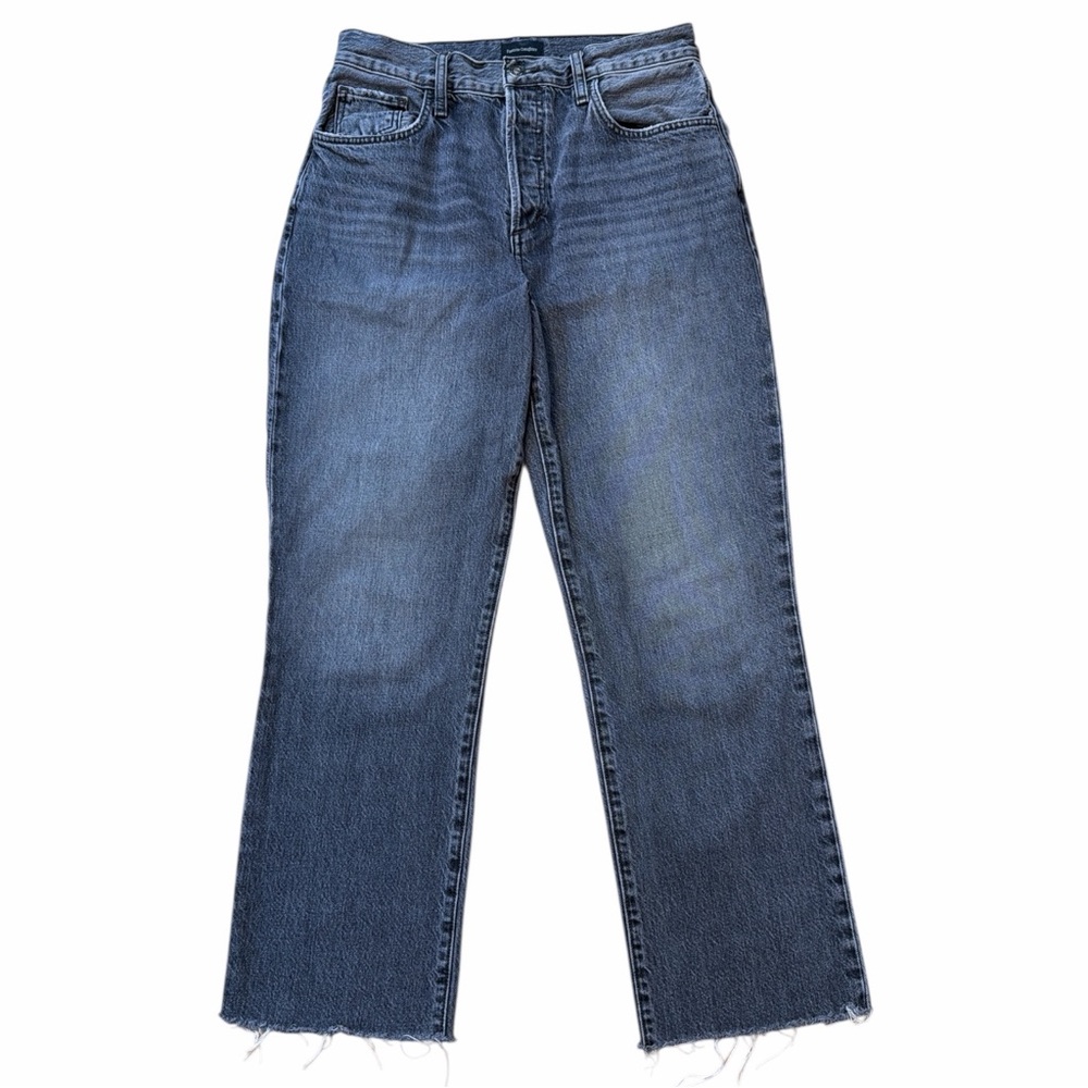 Favorite Daughter Black Straight Leg Jeans